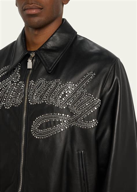 givenchy studded leather jacket